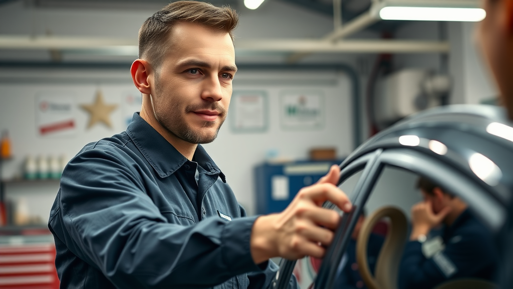 Certified technician offers nationwide warranty repairs to satisfied customer.