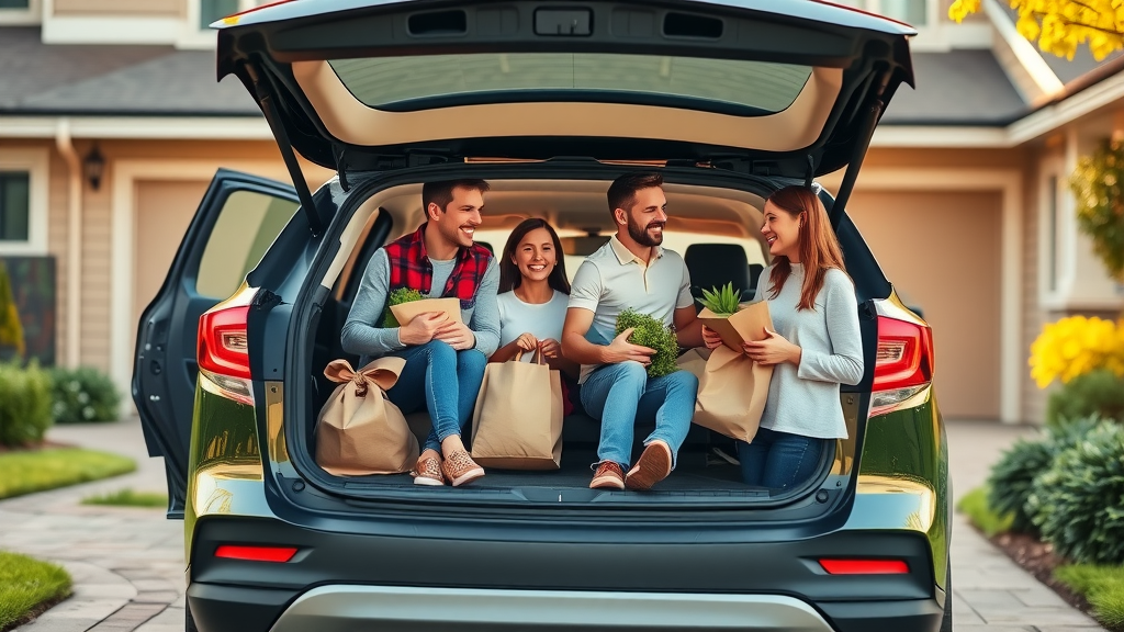 Family enjoys peace of mind with automotive warranty coverage for their hybrid SUV