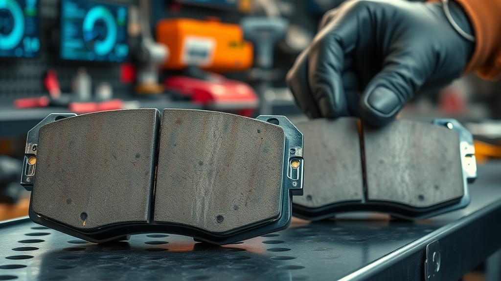 Old vs. new brake pads highlight need for brake repair services